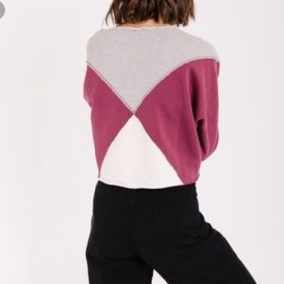 Make Offer Free People Montauk Pullover Sweatshirt - Picture 3 of 7